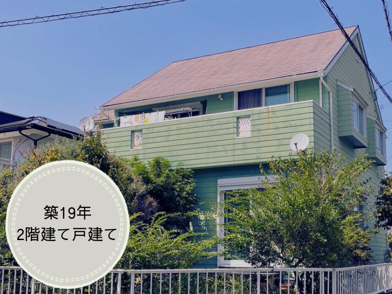 新居浜市M様邸｜外壁カビ・コーキング割れなどの劣化を確認しました
