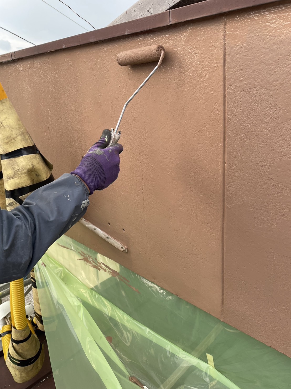 新居浜市 外壁塗装 再塗装後のきれいな仕上がり